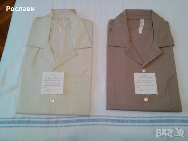057. Мъжки ризи с къс ръкав по номера и цветове по 2 лв броя, снимка 3 - Ризи - 35586060