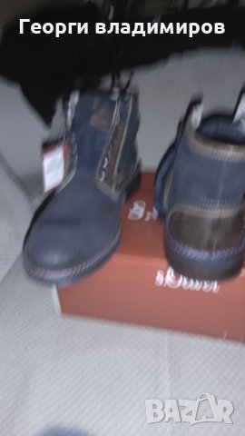S.Oliver естествена кожа, естествен велур, снимка 6 - Мъжки боти - 27519766