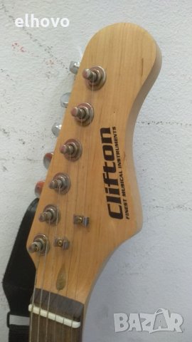 Електрическа китара Clifton, снимка 7 - Китари - 34990766