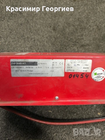 Зарядно за палет количка 36 v, снимка 2 - Резервни части за машини - 51099799