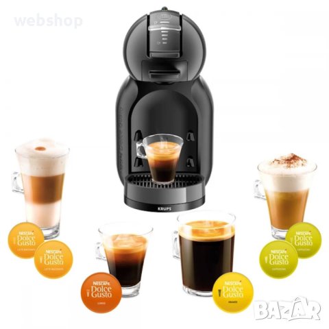 Кафемашина с капсули Krups Nescafe Dolce Gusto , 0.8 л, 1500W, 15 бара, снимка 1