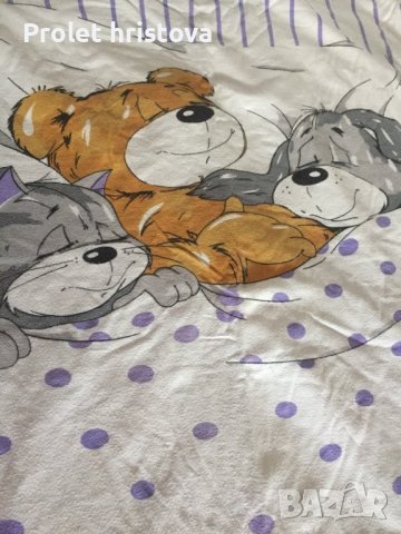 Бархетен спален плик” Том и Джери”