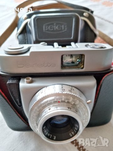Стар немски фотоапарат BEIRETTE, снимка 3 - Антикварни и старинни предмети - 33058695