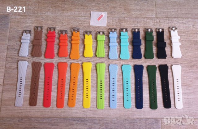 Силиконови каишки за Samsung Galaxy Watch 2 и Samsung Galaxy Watch 3 46 mm   Кайшка 22mm  , снимка 3 - Други - 33019351