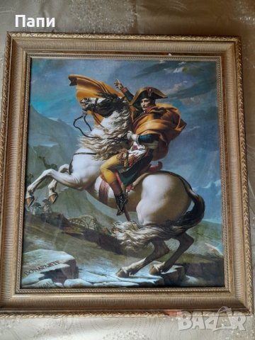 Картина на Наполеон Бонапарт, снимка 2 - Други ценни предмети - 38636289