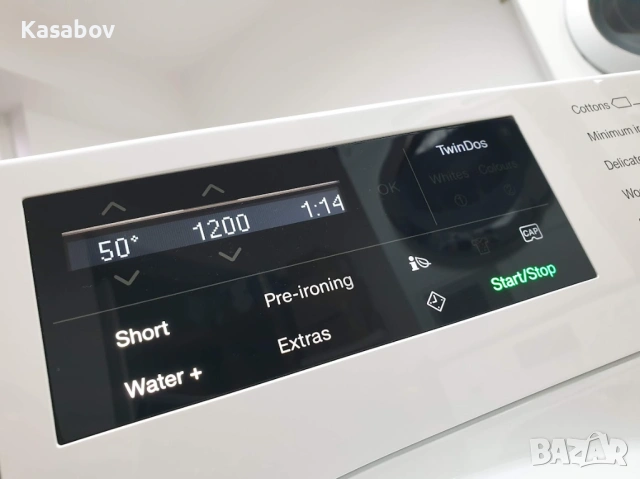 UK Miele 9кг 1600rpm Wi-Fi TwinDos Пералня Миеле 12м Гаранция, снимка 2 - Перални - 53472714