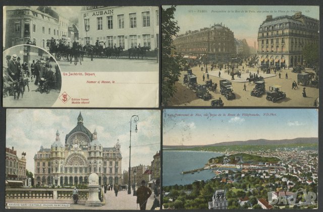 Франция 1900-25г. - 12 пътували картички , снимка 6 - Филателия - 38152009