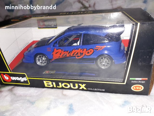 Ford Focus 1.24 WRC RALLY Burago Top Rare model., снимка 3 - Колекции - 42946640