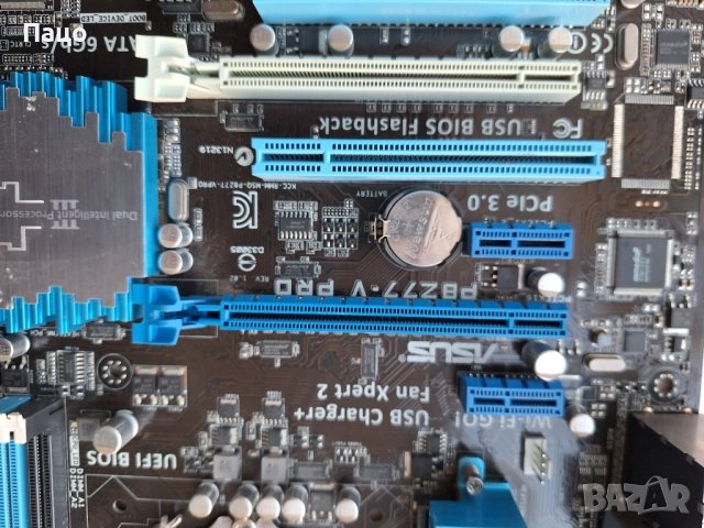 Asus P8Z77-V PRO/THUNDERBOLT/Z77/  LGA1155, снимка 11 - Дънни платки - 52013203