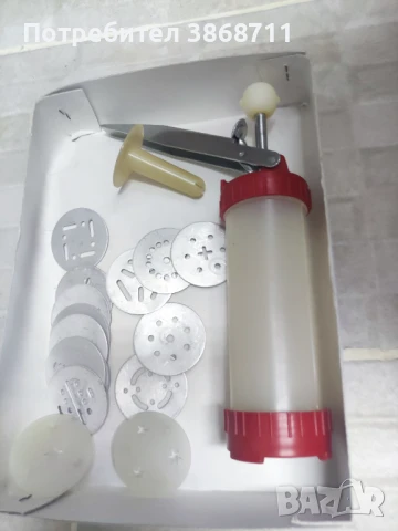 Шприц за сладки, снимка 2 - Аксесоари за кухня - 51220306