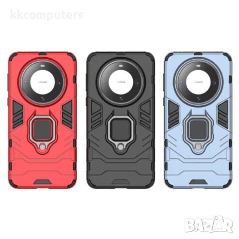 Huawei Mate 60 Pro Удароустойчив Ring Holder Калъф и Протектор, снимка 8 - Калъфи, кейсове - 50769720