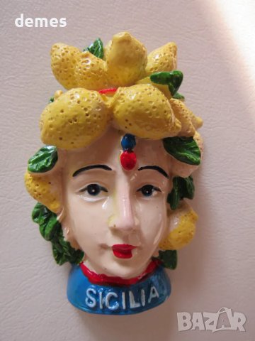 Сет от два броя магнити-мавър от Сицилия, Италия, снимка 7 - Колекции - 48072395