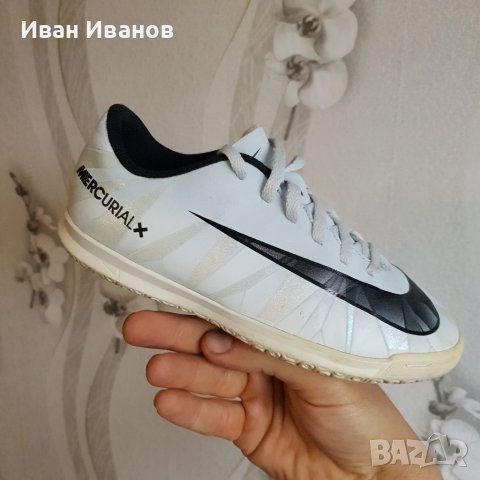 стоножки/ маратонки за зала  Nike MercurialX Vortex III IC CR7 Junior номер 31, снимка 10 - Футбол - 40352410