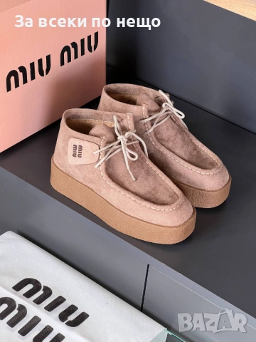 Miu Miu Дамски Велурени Обувки Миу Миу - Налични Различни Цветове Код SK306