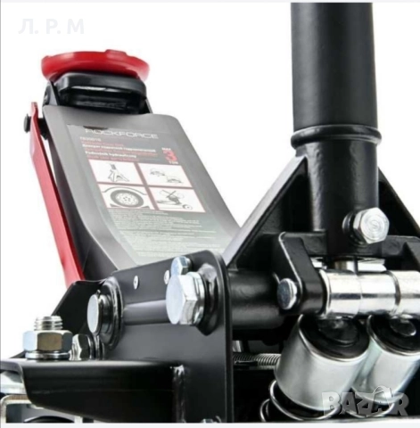 ПРОМО! Нископрофилен крик тип крокодил 3т Rockforce + Подпорни стойки, снимка 4 - Аксесоари и консумативи - 51879466