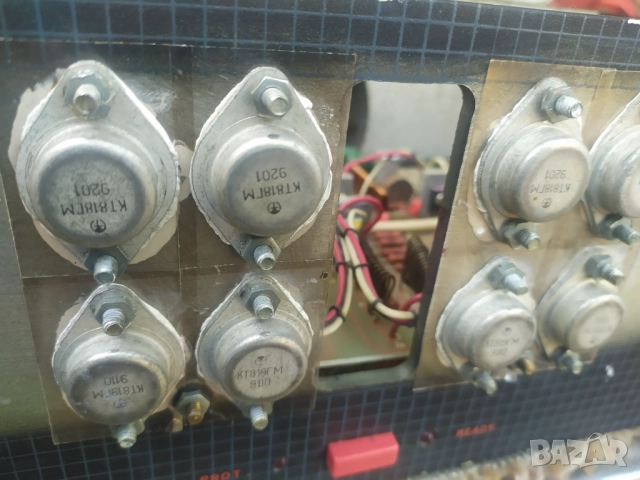 Работещ усилвател от Съветската епоха - Fusion PAA 600, снимка 14 - Ресийвъри, усилватели, смесителни пултове - 52134252