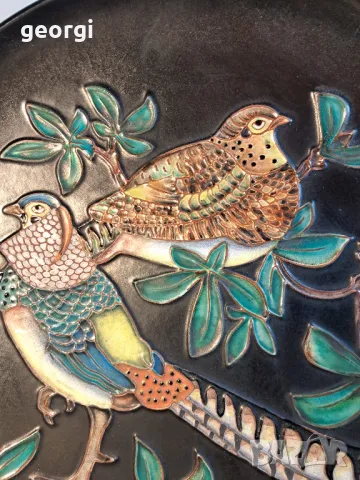 декоративна керамична чиния за стена     1/4, снимка 11 - Декорация за дома - 47632800