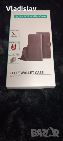 Кейс-портфейл зa IPHONE 14 MAX, снимка 2 - Калъфи, кейсове - 52678320