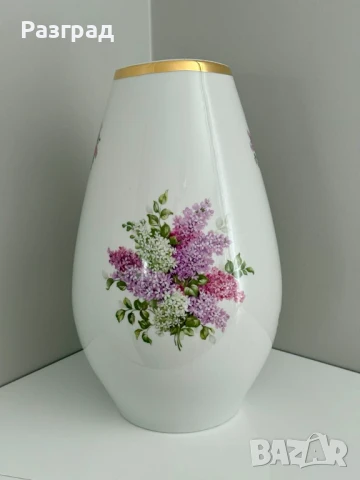 Обемна подова ваза Schumann Arzberg Germany "Lilac Time"