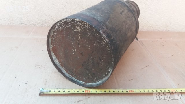 стар възрожденски гюм метален - 4 литров , снимка 12 - Антикварни и старинни предмети - 38571794