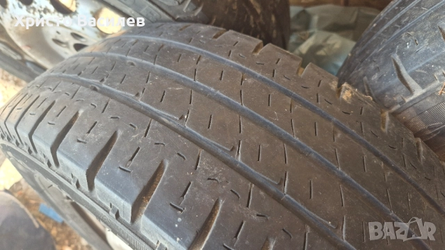 195/70/15 Джанти с гуми Mercedes бус , снимка 4 - Гуми и джанти - 51756281