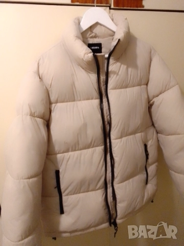 Яке-Teranova-Светло бежова Пухенка/Бомбер, снимка 2 - Якета - 52642936