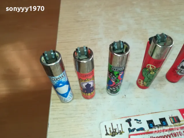 CLIPPER-КОЛЕКЦИЯ ОТ 10БР ЗАПАЛКИ-ЛОТ 1 2012241735, снимка 10 - Запалки - 48417822