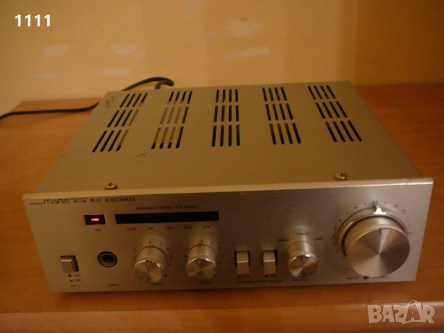 MARS MV-100, снимка 4 - Ресийвъри, усилватели, смесителни пултове - 35344835