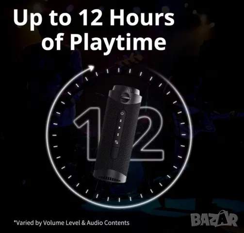 Tronsmart Element T7 Безжична Bluetooth Водоустойчивa Тонколона 30W IPX7 Shock Субуфер APP-управляем, снимка 7 - Bluetooth тонколони - 47943558