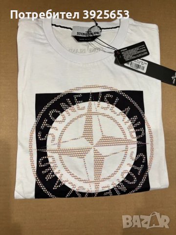Stone Island t-shirt /тениска с щампа, снимка 3 - Тениски - 43517375