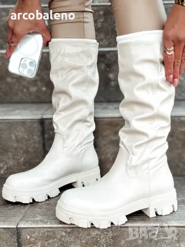 Дамски ботуши с дебела подметка LUXSTEP 2цвята , снимка 6 - Дамски ботуши - 47514647