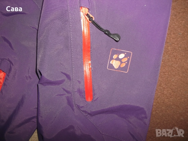 Якета пролет,есен JACK WOLFSKIN  дамски,М  /червено,лилаво/, снимка 11 - Якета - 49831756