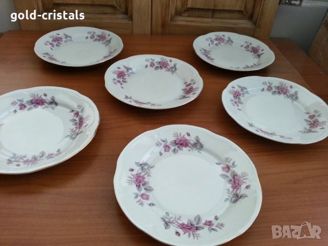 Десертни чинии фин румънски порцелан