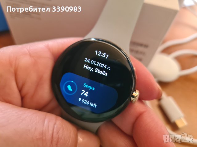  Смарт часовник Google pixel watch , снимка 10 - Смарт часовници - 43960476