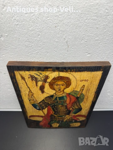 Икона на Свети Георги №6984, снимка 2 - Икони - 50724201