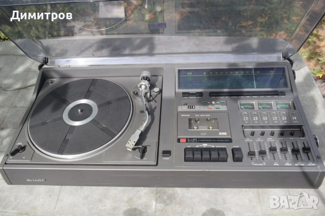 Sharp Stereo Music Center SG-450H, снимка 9 - Радиокасетофони, транзистори - 51726602