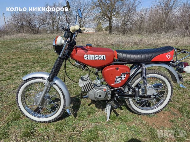 Симсон S51, снимка 4 - Мотоциклети и мототехника - 39978522
