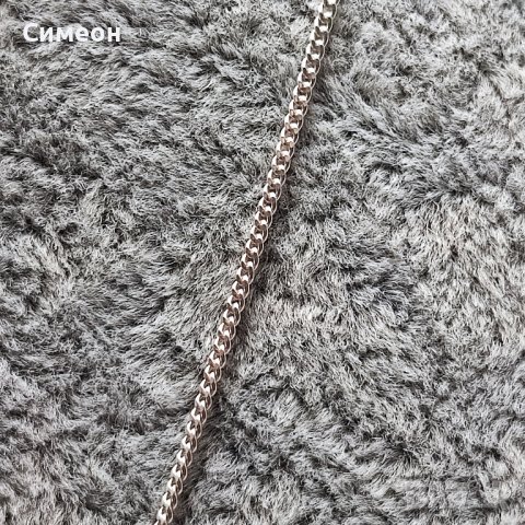 Сребърно колие със сини камъни , снимка 6 - Колиета, медальони, синджири - 43887545