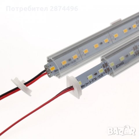 2800 Алуминиев профил, ъглов със светодиодна лента, снимка 6 - Лед осветление - 35346330