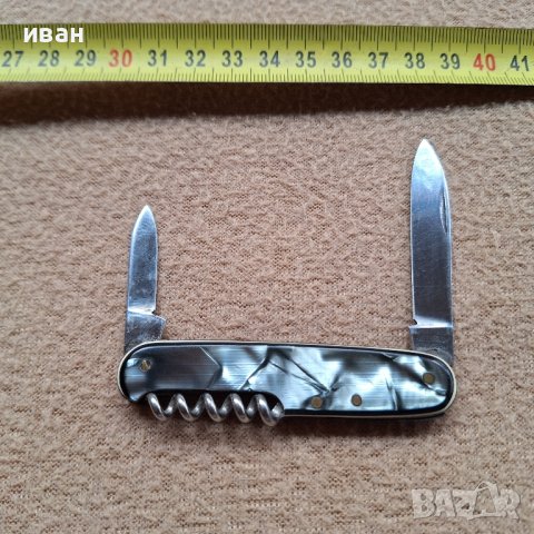 Германски джобен нож-Solingen , снимка 7 - Антикварни и старинни предмети - 43464207