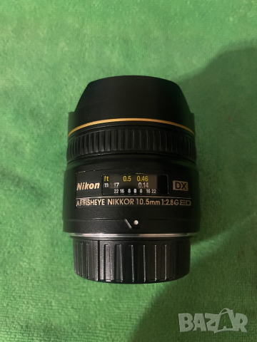 Обектив NIKON FISHEYE 10.5mm 2.8G Nikkor ED DX AF