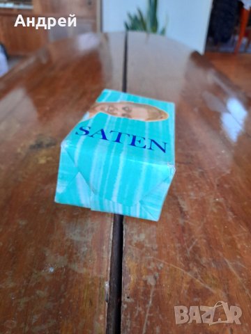Стар сапун Saten, снимка 5 - Други ценни предмети - 37838303