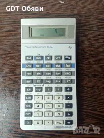 Texas Instruments TI-56 , снимка 2 - Друга електроника - 52200790