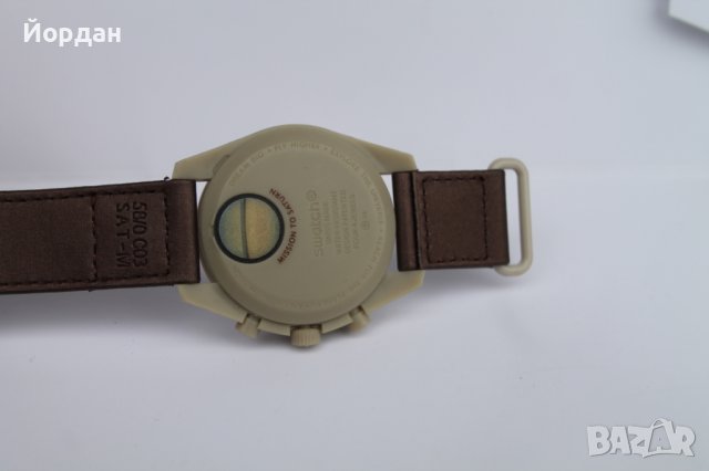 SWATCH ''Омега'' хронограф РЕПЛИКА 42мм, снимка 5 - Мъжки - 39284345