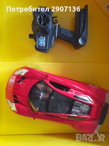 КОЛА с зарядни батерии и дистанционно управление с размери 38см дължина , снимка 2 - Коли, камиони, мотори, писти - 43411202