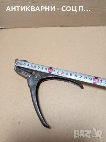 Стари Немски Секачки Клещи. , снимка 10 - Антикварни и старинни предмети - 52189067