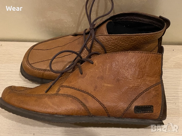 Мъжки боти Hush Puppies естествена кожа, снимка 4 - Мъжки боти - 52815449