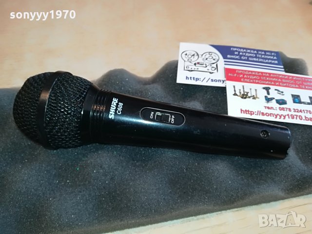 shure c608 profi microphone, снимка 3 - Микрофони - 28588701