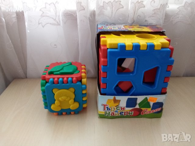 Кубче - сортер и кубче - пъзел