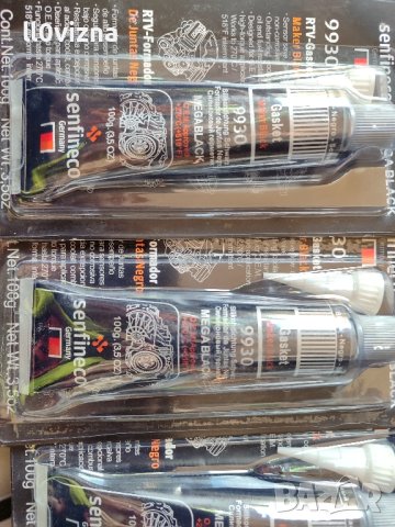 Високотемпературен силикон - черен 100гр, снимка 2 - Аксесоари и консумативи - 38935509